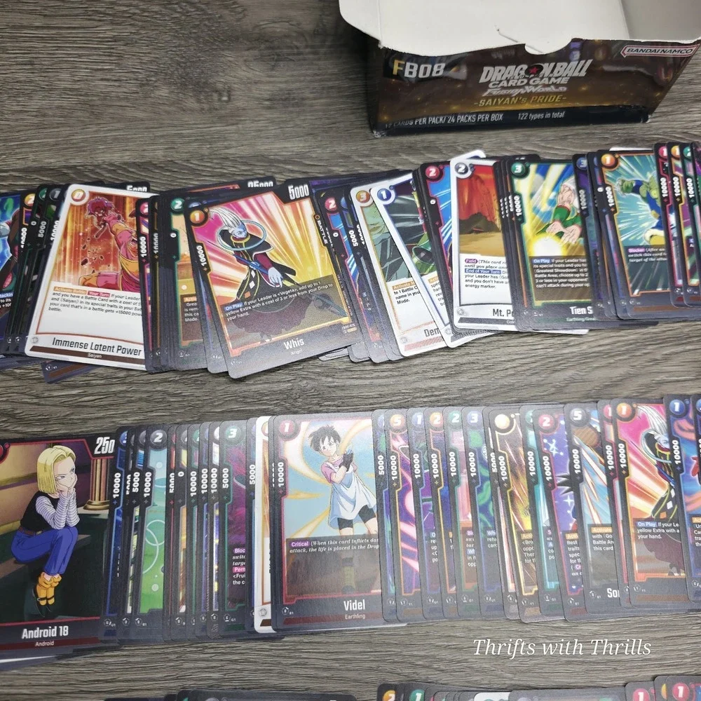 Dragon Ball Z Cards - Mixed Lot - Over 1lbs Of Cards
